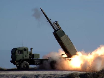 Cohetes Himars.