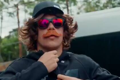 Colapinto camuflado en Interlagos