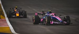 La molestia de Isack Hadjar por no poder pasar a Colapinto en el GP de Singapur