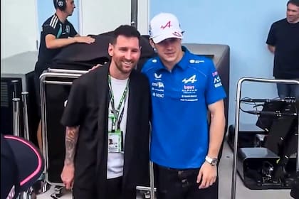 Colapinto se encontró con Lionel Messi en Miami; el pilarense dijo que seguirá el Mundial por TV