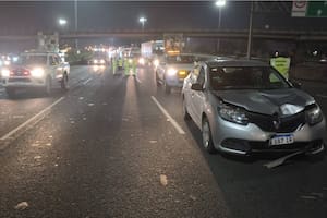 Colapso en la Panamericana: atropellaron a una persona y hay tres carriles obstruidos