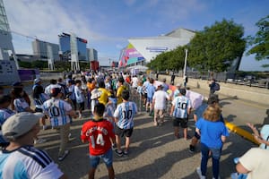 Abrieron las puertas del estadio de Atlanta para el decisivo choque contra Egipto
