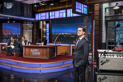 Colbert reemplazó a Letterman en 2014 al frente de The Late Show