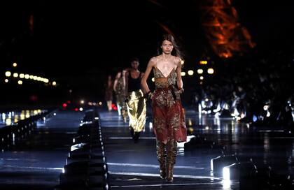 Colección de Anthony Vaccarello para Saint Laurent
