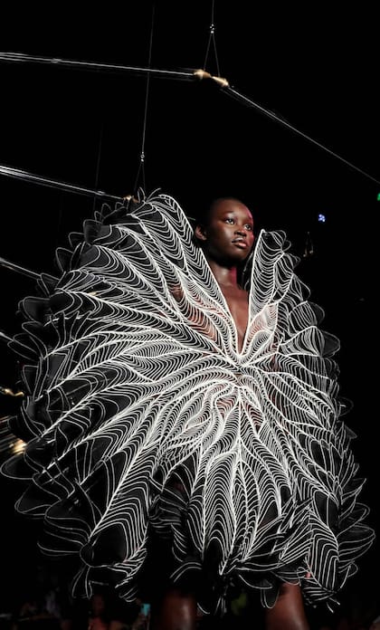 Colección Iris Van Herpen en Paris Haute Couture