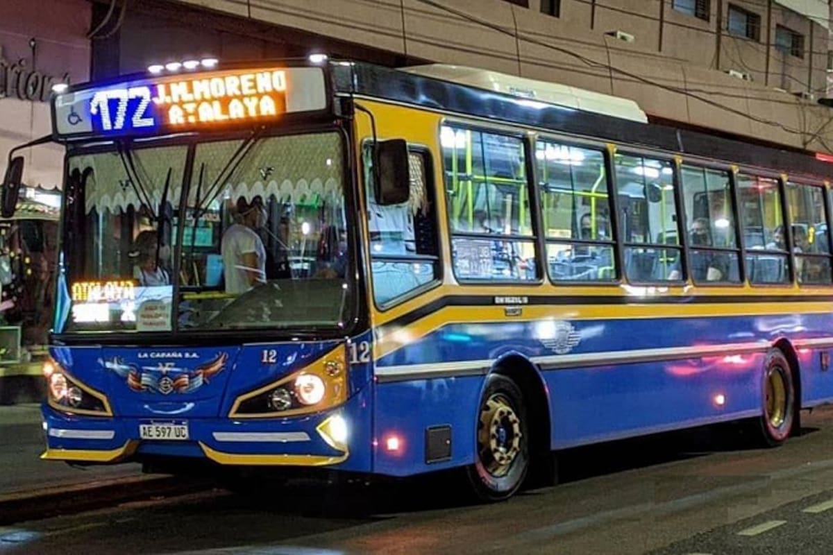 Colectivo de la línea 172