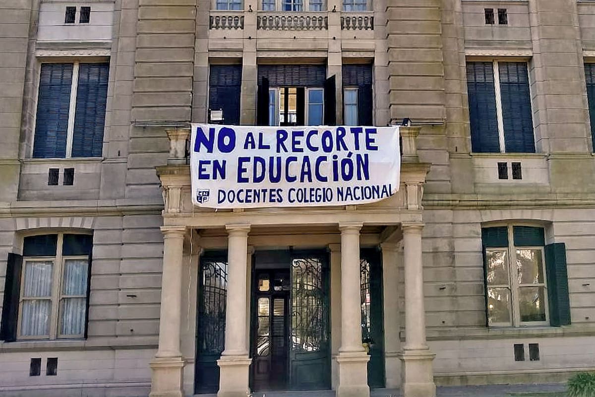 Colegio Nacional Rafael Hernández, que depende de la Universidad Nacional de La Plata