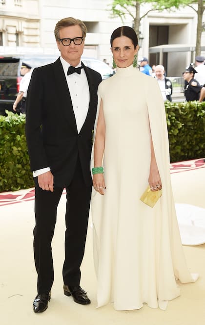 Colin Firth y su esposa Livia Giuggioli