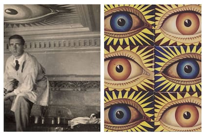 Colin Gill fue el encargado de pintar los ojos azules de Gladys y los marrones del duque en el palacio de Blenheim en 1928