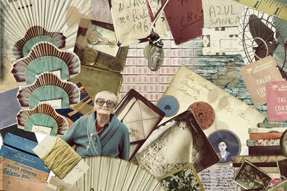 Collage y fotos de estudiantes Tausk y Boloque (2011)
