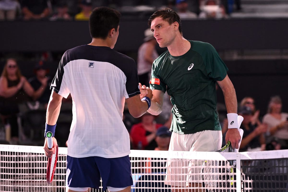 Collignon continúa sin poder vencer a Nakashima en el circuito ATP