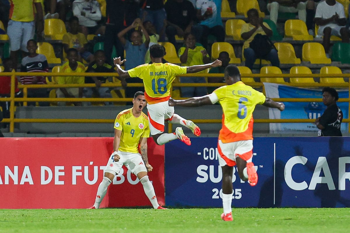 Colombia goleó a Venezuela y jugará la final del Sudamericano Sub 17, en que es local