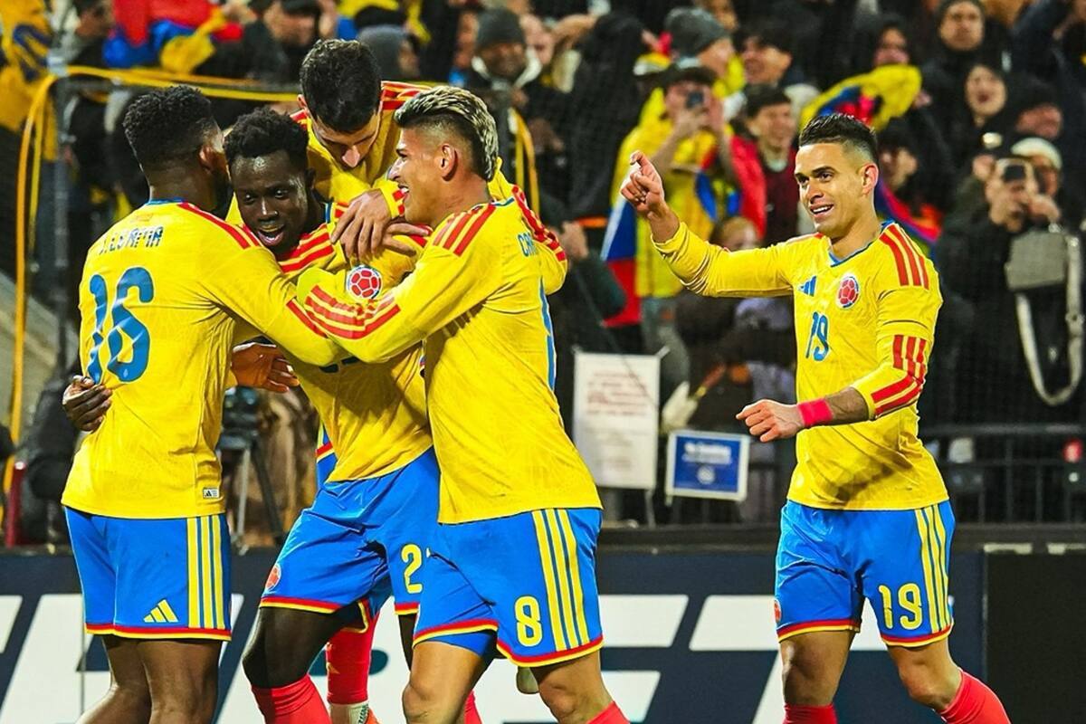Colombia integrará el bombo 2 y deberá medirse ante los países anfitriones que se encuentran en el bombo 1 (Facebook/Selección Colombia - FCFSeleccionCol)