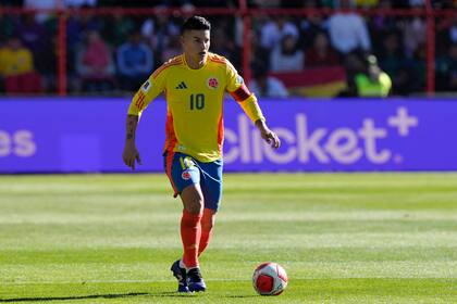 Colombia quiere terminar el año con un triunfo en Barranquilla, donde hace valer su localía: James Rodríguez es su bandera
