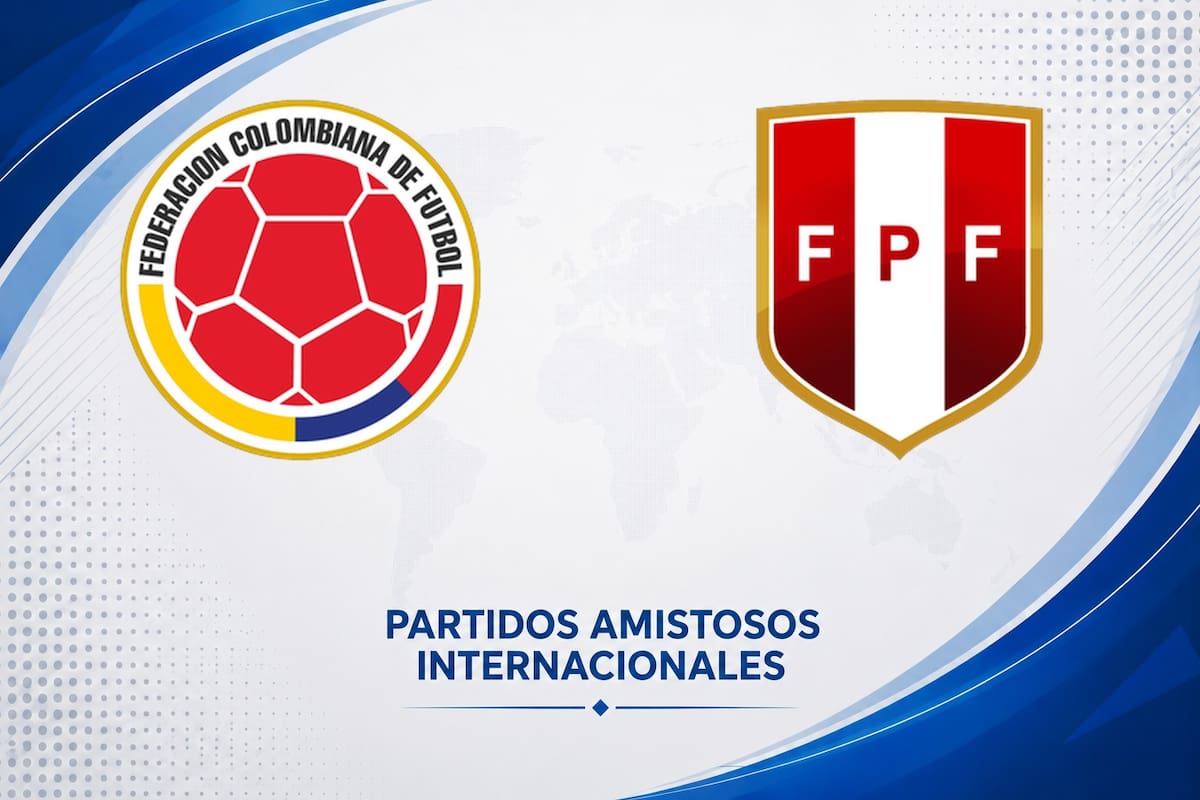 Colombia vs. Perú por el amistoso internacional 2026: día, hora y cómo seguir online