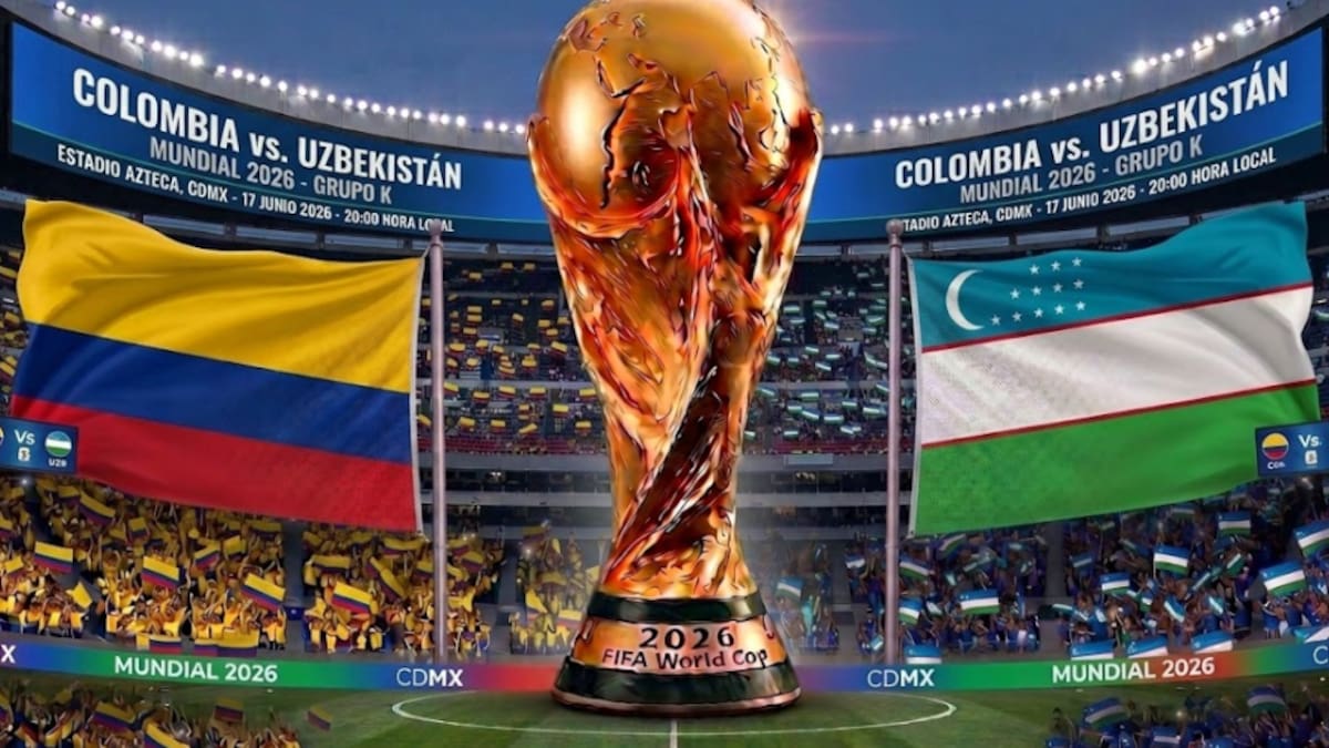 Quais canais nos EUA estão exibindo hoje Colômbia x Uzbequistão na Copa do Mundo de 2026