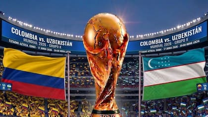Colombia y Uzbekistán juegan su primer partido del Mundial 2026