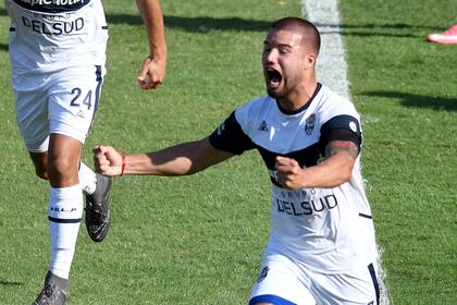 Colón - Gimnasia: Weigandt y el primer gol de Gimnasia