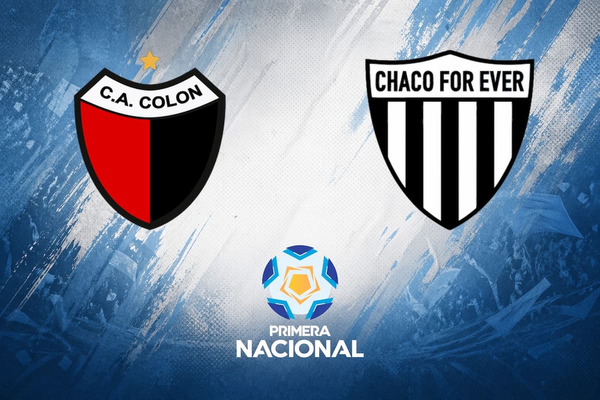 Colón Santa Fe vs. Chaco For Ever, por una nueva jornada de la Primera Nacional del fútbol argentino