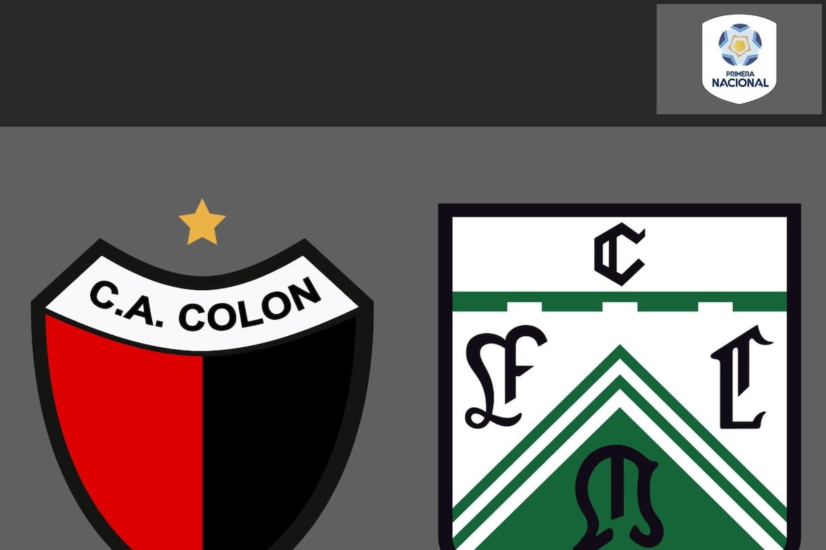 Colón Santa Fe y Ferro Carril Oeste disputaron uno de los encuentros de la jornada del fútbol argentino
