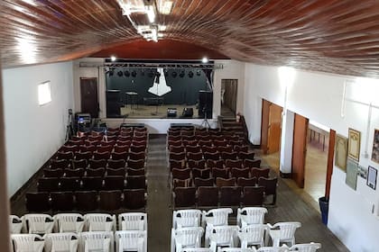 El interior del cine
