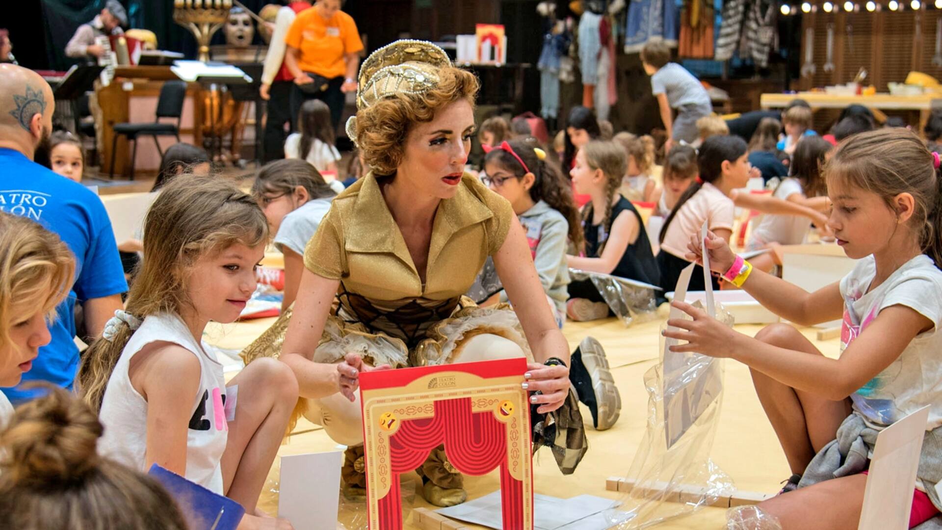 Colonia de verano en el Teatro Colón