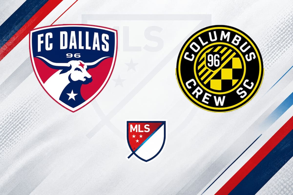 Columbus Crew venció 2-0 a FC Dallas, por la MLS