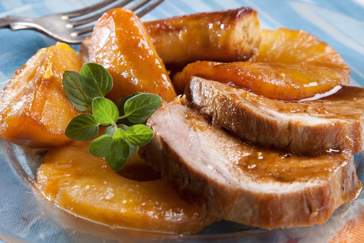 Combiná el carré de cerdo con diferentes frutas