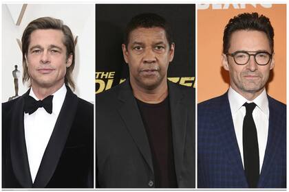 Combo Brad Pitt, Denzel Washington y Hugh Jackman