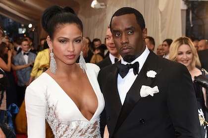 Combs junto con Cassie Ventura en 2015, cuando eran pareja