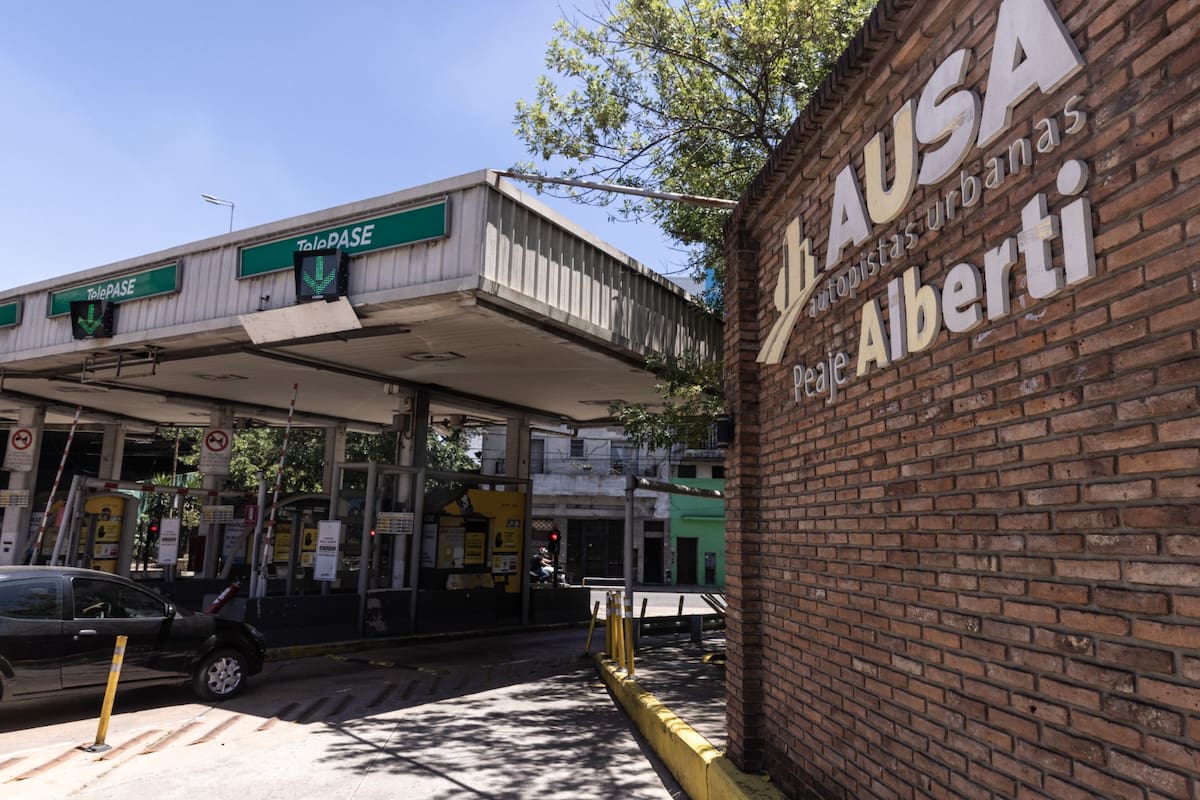 Comenzaron las obras para eliminar las barreras del peaje Alberti