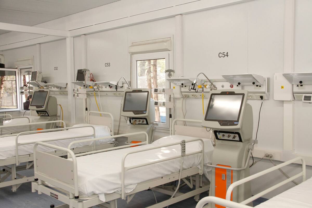 Comenzó a funcionar el hospital modular de emergencia de Almirante Brown