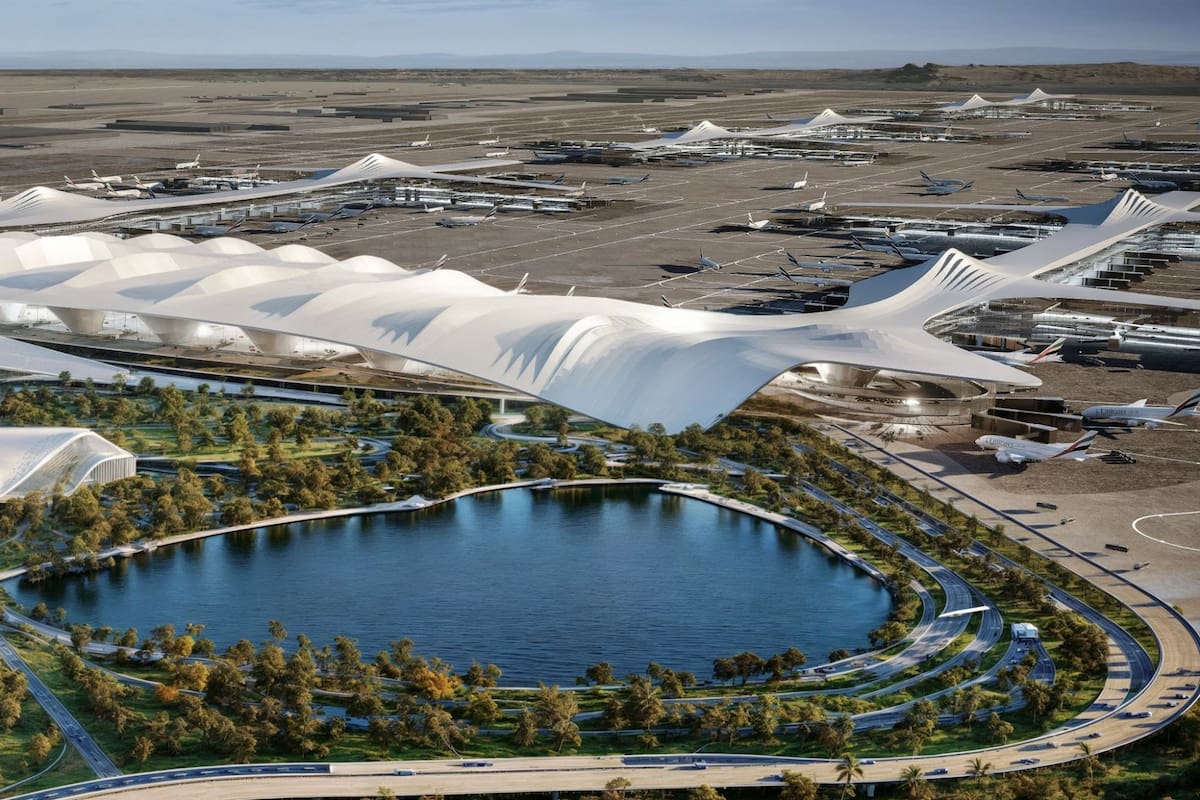Comenzó la construcción del aeropuerto más grande del mundo