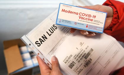 Comenzó la distribución de las dosis de Moderna a las provincias