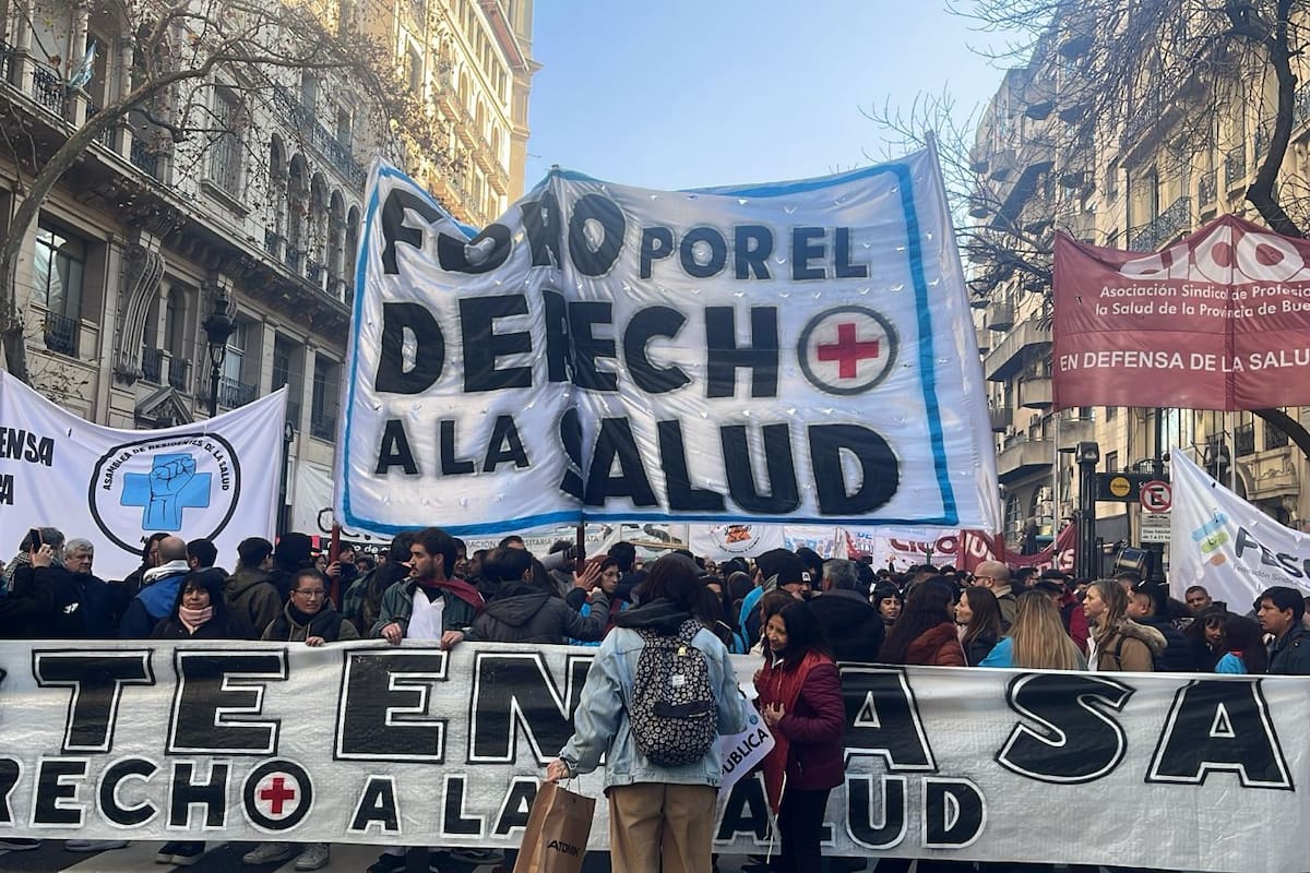 Comenzó la Marcha Federal de Salud