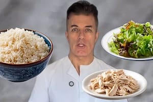 "Comer pollo, arroz y lechuga no es saludable, es un castigo", asegura Manuel Viso, experto en nutrición