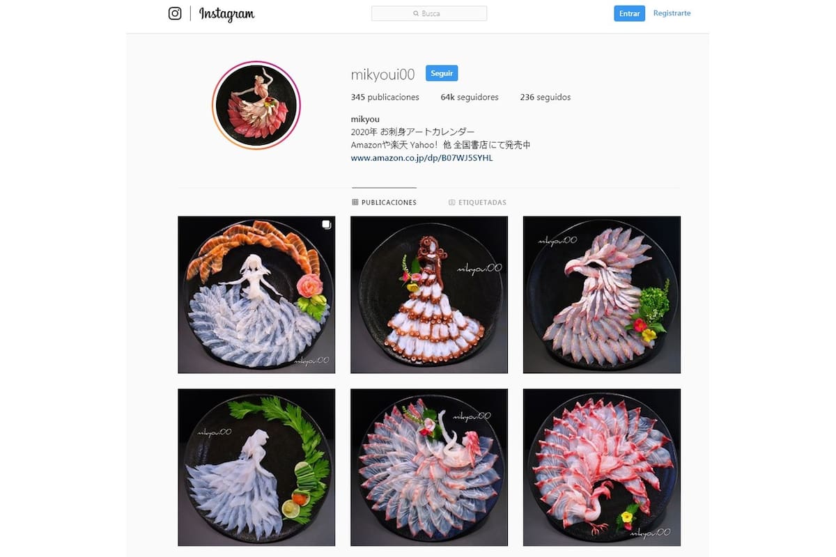 Comida que entra por los ojos