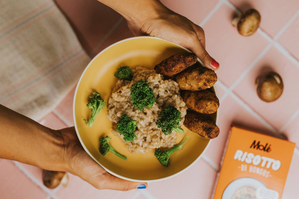 Comida sana base del impulso exportable