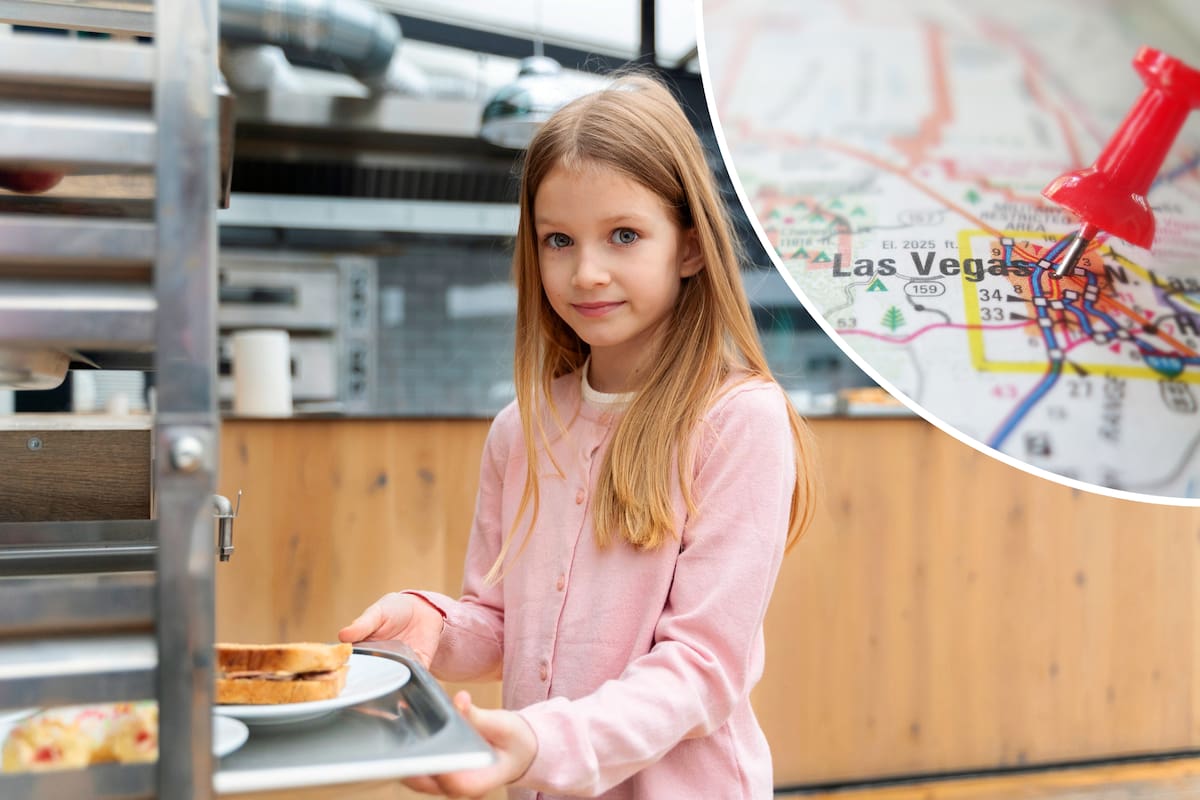 Comidas gratuitas para menores de 18 años en Las Vegas. Foto: Freepik |Canva