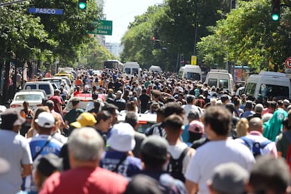 Comienza la desconcentración luego del acto