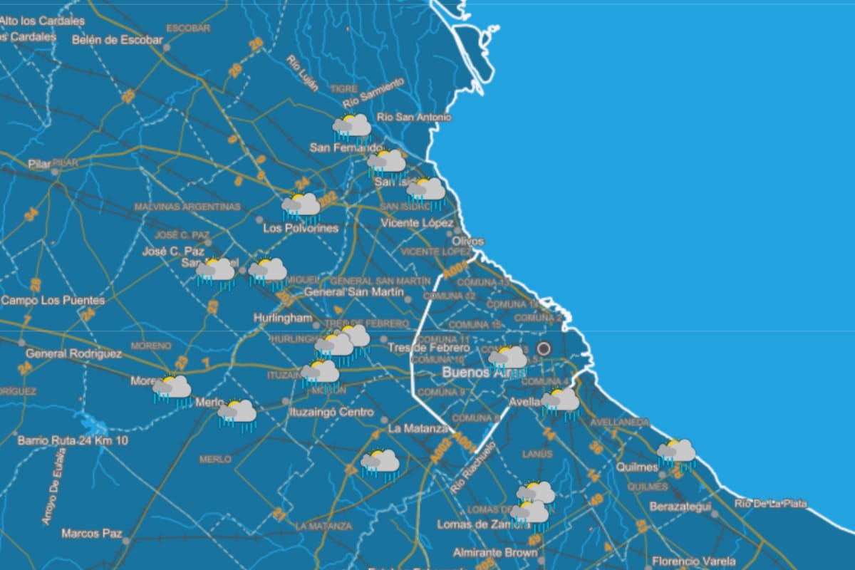 Comienza una semana otoñal con ráfagas de viento y varios días inestables