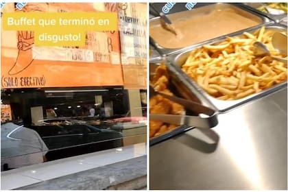 Comieron en un tenedor libre y el ticket vino con una sorpresa