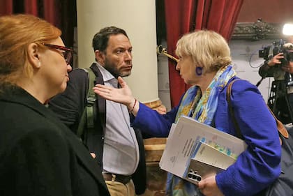 Silvana Giudici, secretaria parlamentaria del bloque libertario