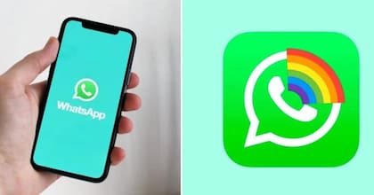 Cómo activar el "modo arcoíris" en WhatsApp
