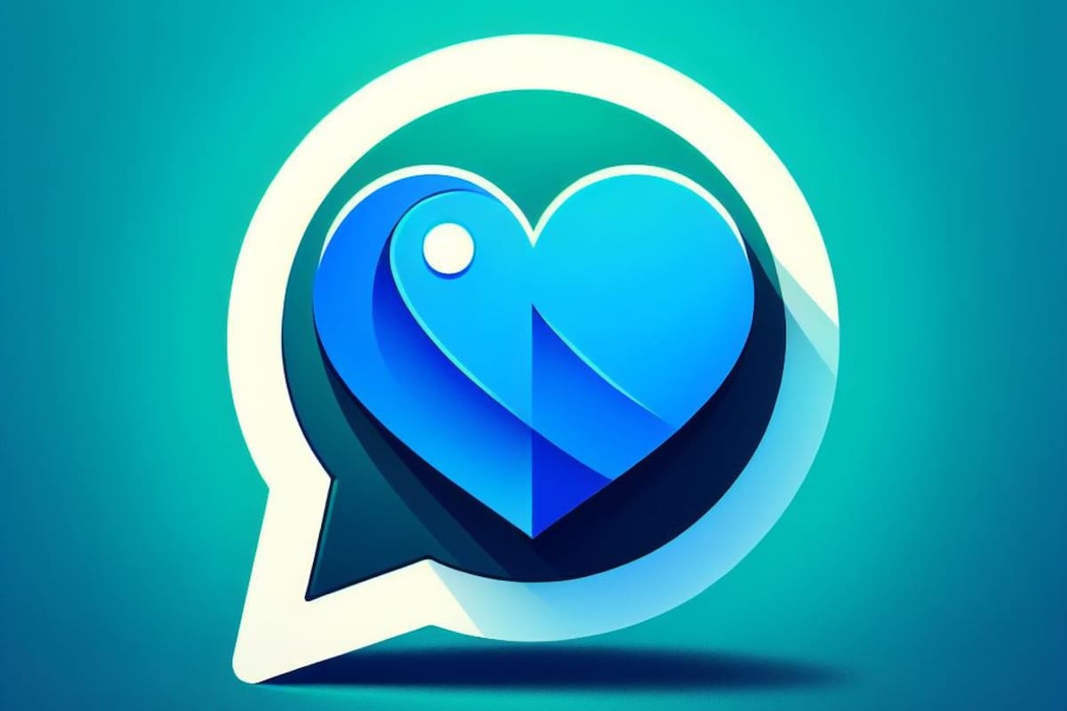Cómo activar el "modo corazón azul" de WhatsApp