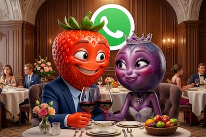Cómo activar el "modo frutas infieles" en WhatsApp (imagen ilustrativa generada con IA)