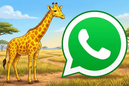Cómo activar el "modo jirafa amarilla" en WhatsApp