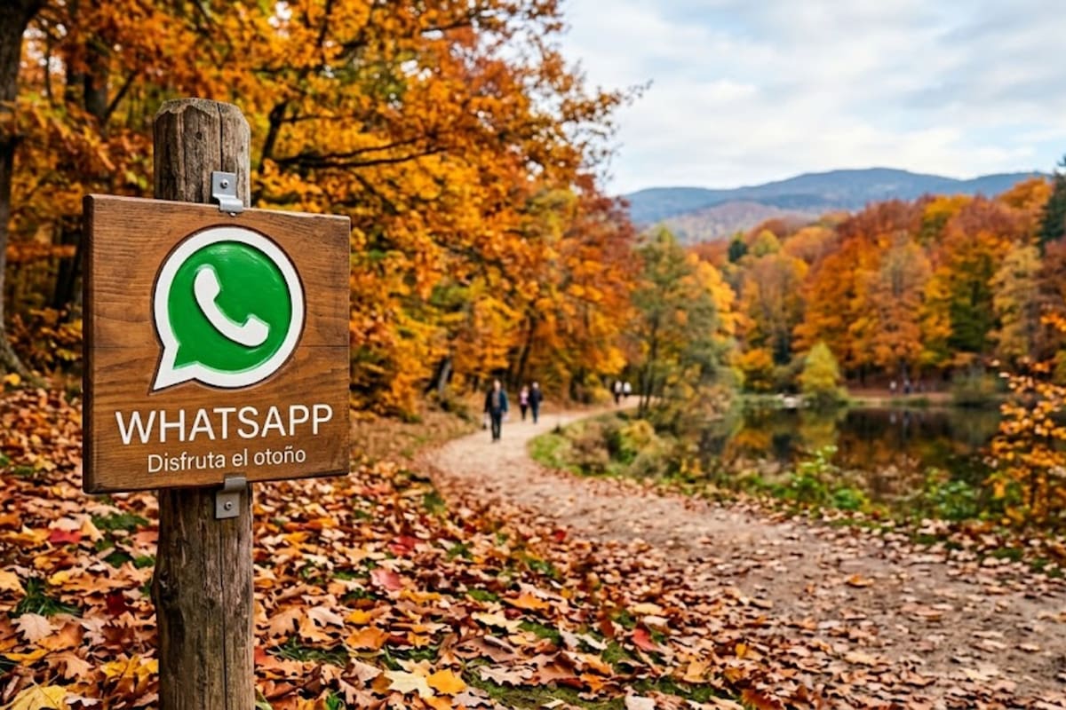 Cómo activar el “modo otoño” en WhatsApp