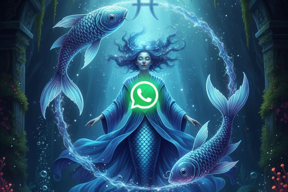 Cómo activar el "modo Piscis" de WhatsApp
