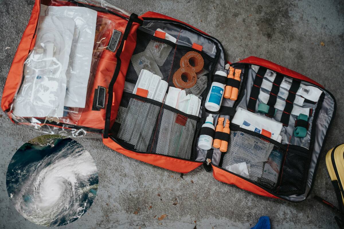 Cómo armar un kit de emergencia para prepararse para la llegada del huracán Milton